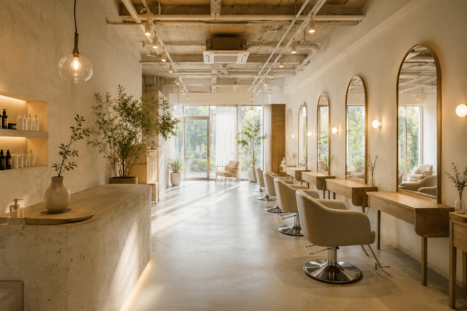 hair salon linq